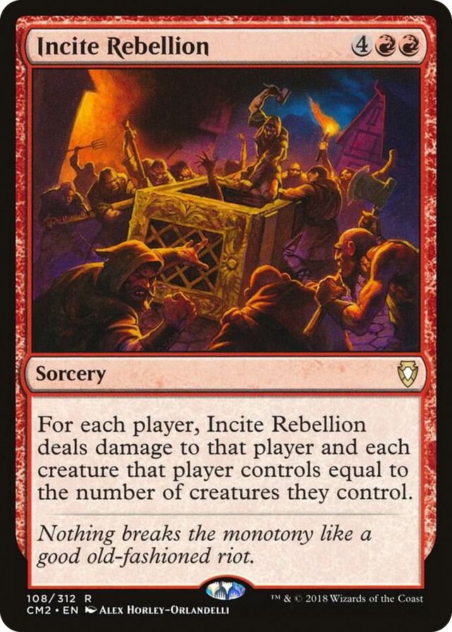 0108 Incite Rebellion R Commander Anthology Volume II