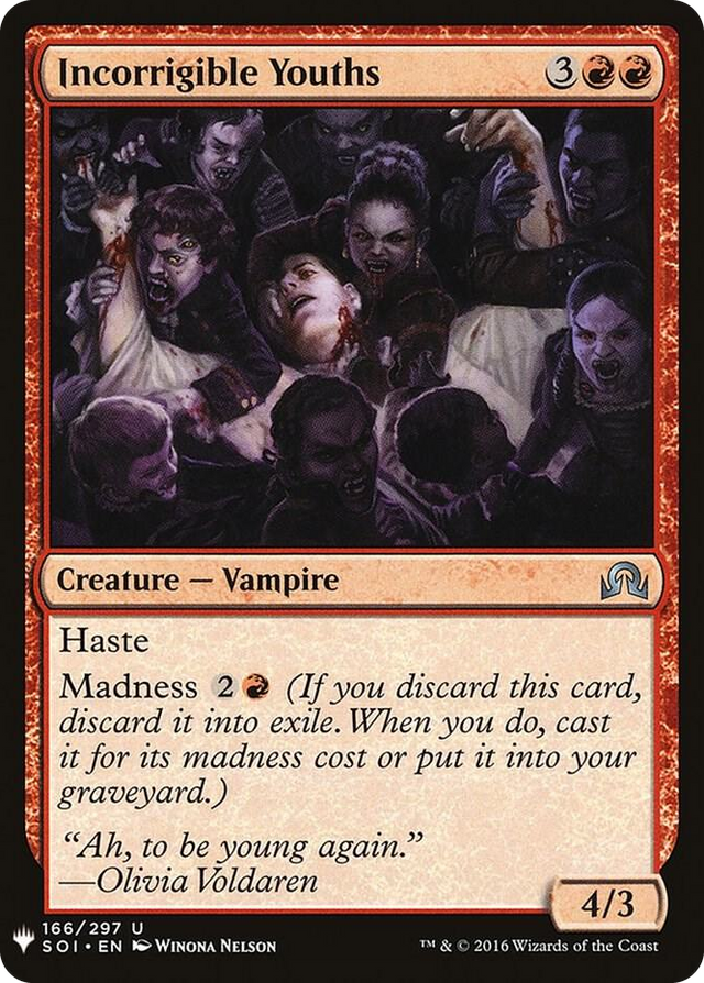 0166 Incorrigible Youths U The List Reprints