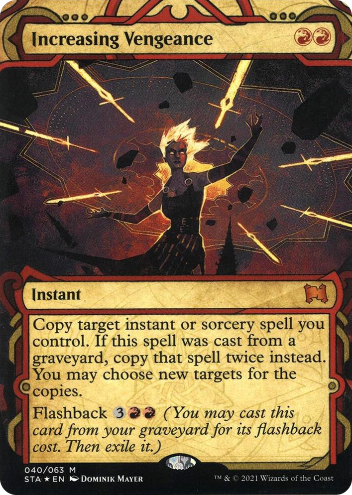 0040 Increasing Vengeance (Foil Etched) M Strixhaven: Mystical Archive