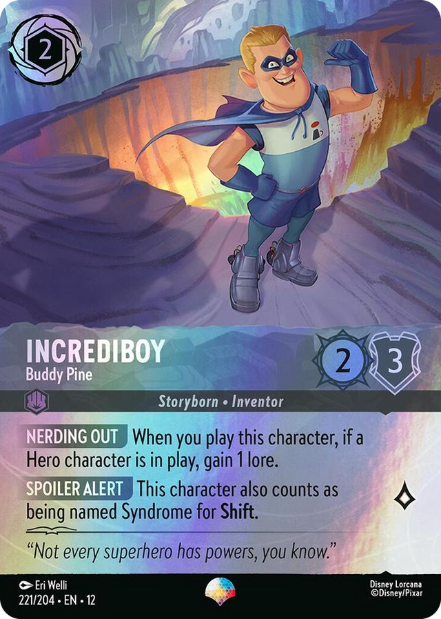 0221 Incrediboy - Buddy Pine (Epic) Epic Wilds Unknown