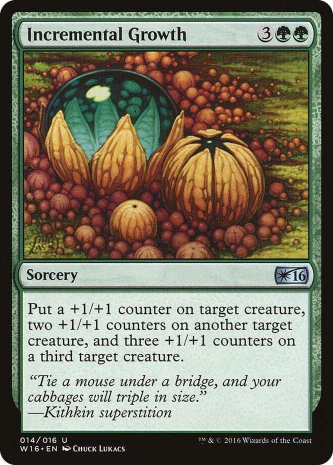Incremental Growth #14 U - Welcome Deck 2016 Pokemon card