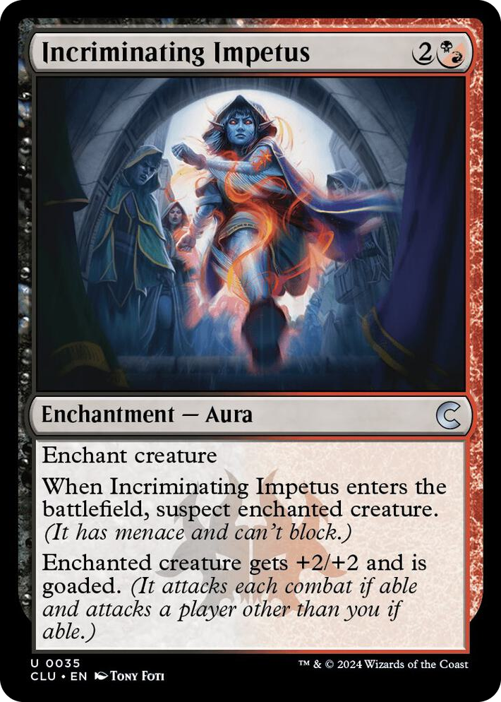 0035 Incriminating Impetus U Ravnica: Clue Edition