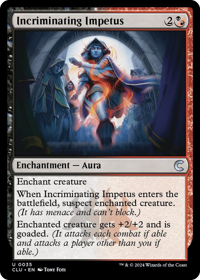 0035 Incriminating Impetus U Ravnica: Clue Edition