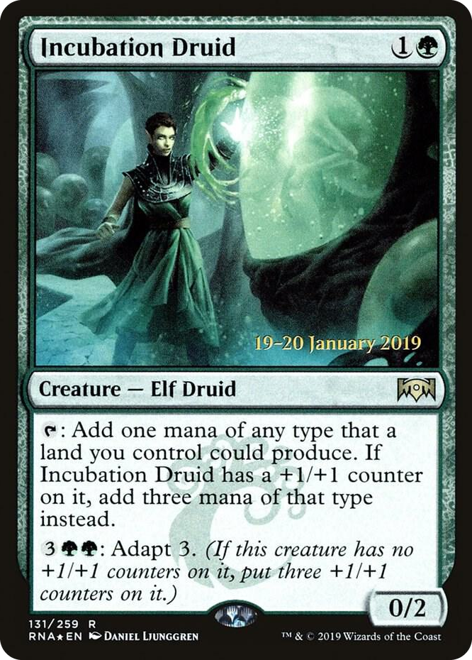 0131 Incubation Druid R Prerelease Cards