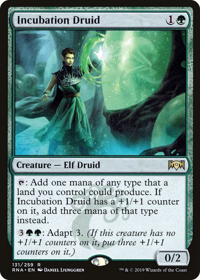 0131 Incubation Druid R Ravnica Allegiance