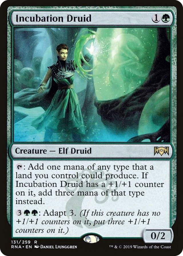 0131 Incubation Druid R Ravnica Allegiance