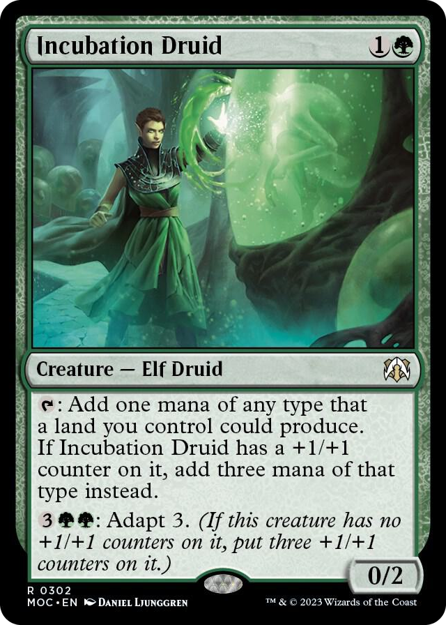 0302 Incubation Druid R Commander: March of the Machine