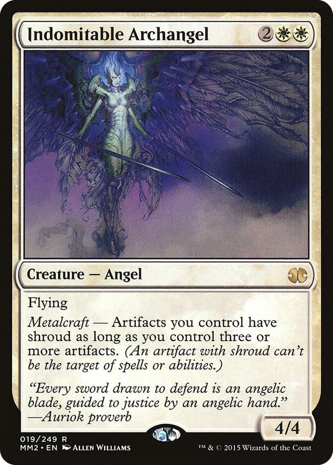 0019 Indomitable Archangel R Modern Masters 2015
