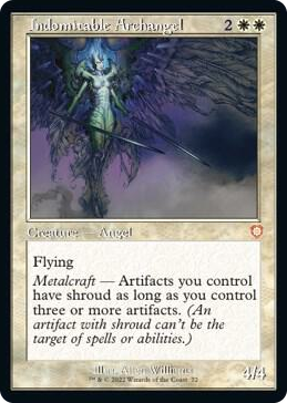 0072 Indomitable Archangel (Retro Frame) M Commander: The Brothers' War