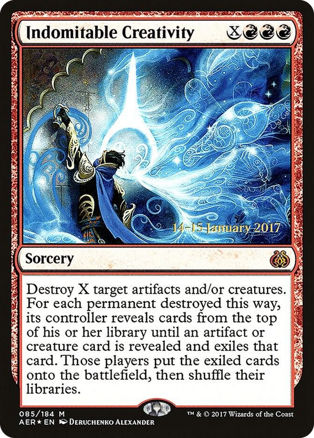 0085 Indomitable Creativity M Prerelease Cards