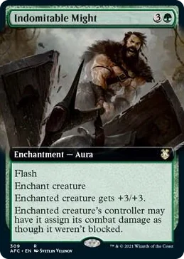 0309 Indomitable Might (Extended Art) R Commander: Adventures in the Forgotten Realms