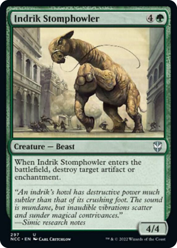 0297 Indrik Stomphowler U Commander: Streets of New Capenna