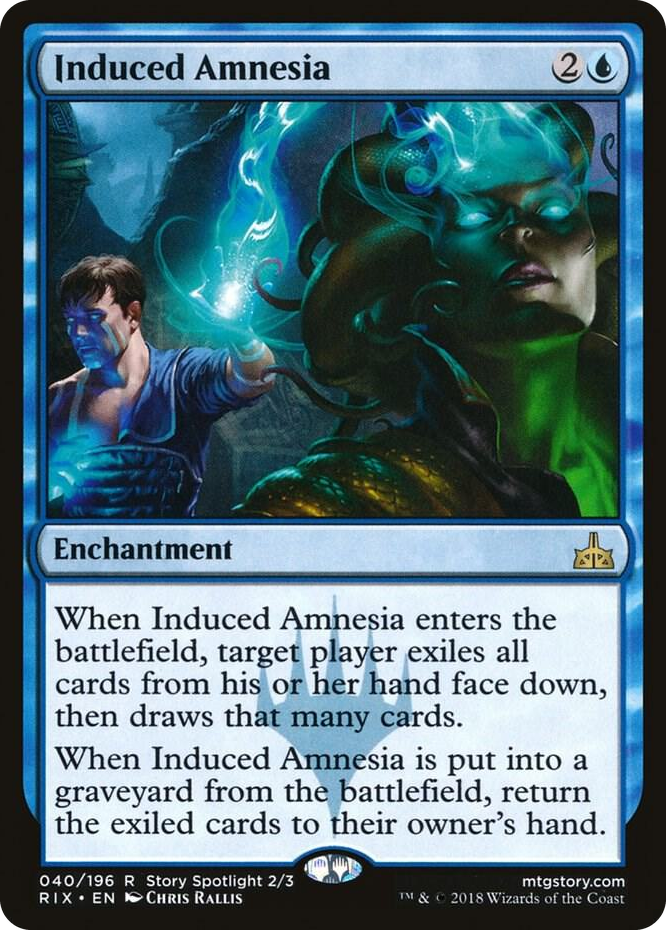0040 Induced Amnesia R Rivals of Ixalan