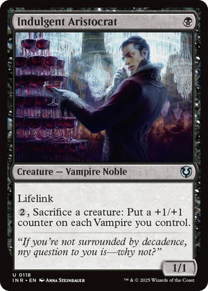 0118 Indulgent Aristocrat U Innistrad Remastered