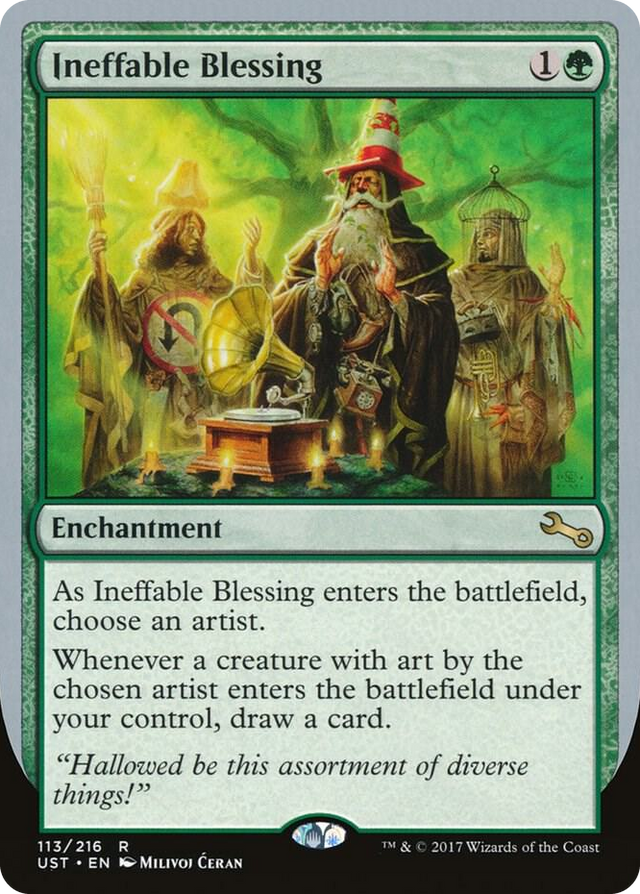 0113 Ineffable Blessing (B) R Unstable