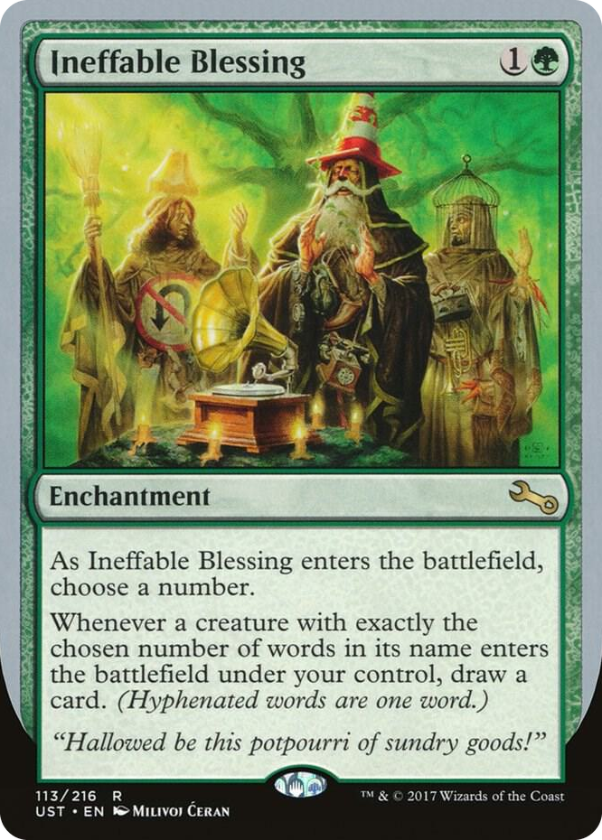 0113 Ineffable Blessing (F) R Unstable