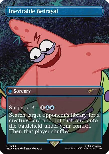 Inevitable Betrayal #1935 R - Secret Lair Drop Series Pokemon card