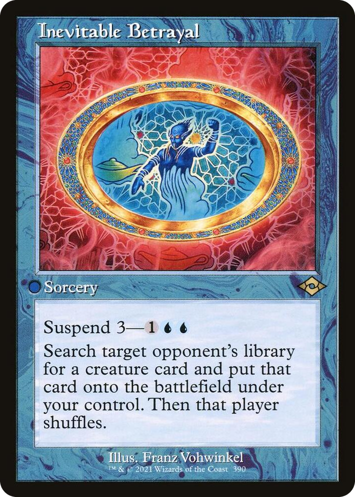 0390 Inevitable Betrayal (Retro Frame) R Modern Horizons 2