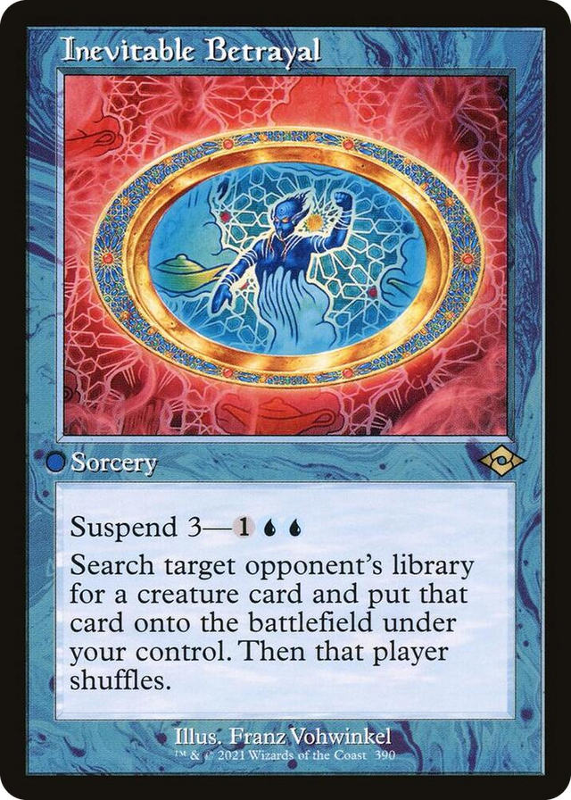 0390 Inevitable Betrayal (Retro Frame) R Modern Horizons 2