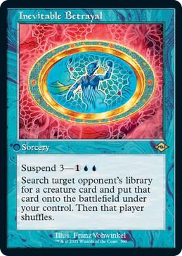 0390 Inevitable Betrayal (Retro Frame) (Foil Etched) R Modern Horizons 2