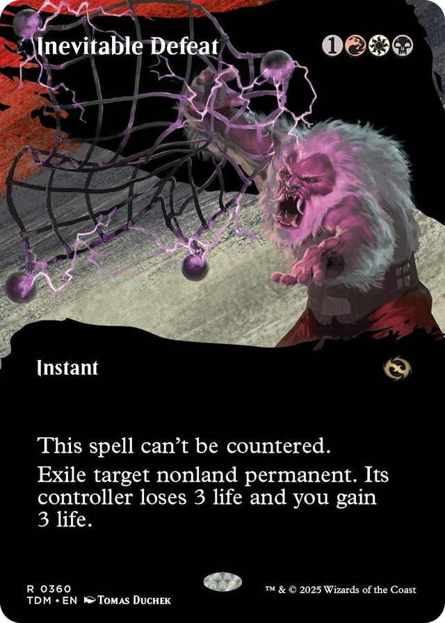 0360 Inevitable Defeat (Borderless) R Dragonstorm