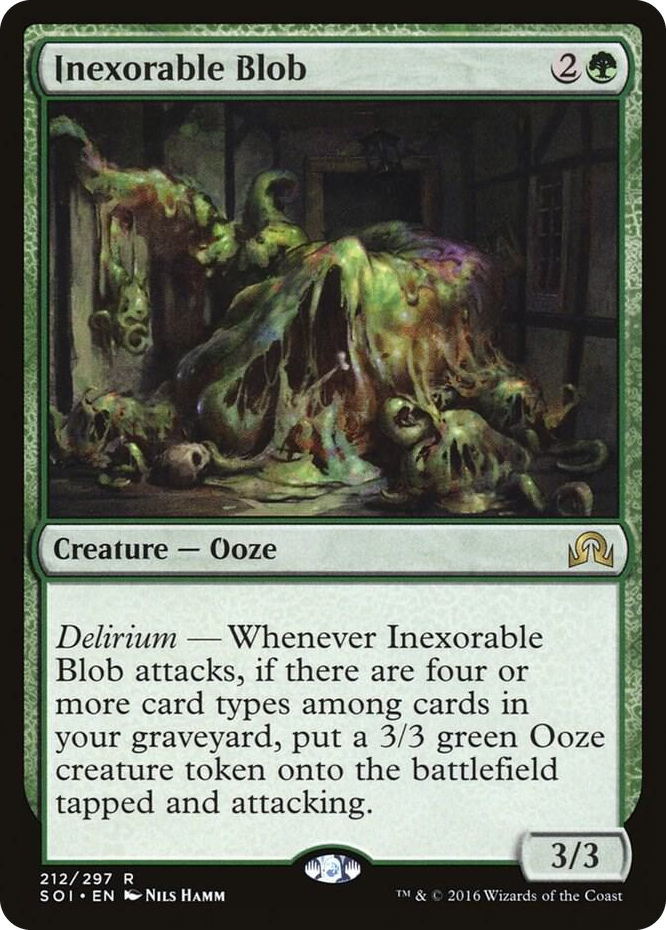 Inexorable Blob #212 R - Shadows over Innistrad Pokemon card