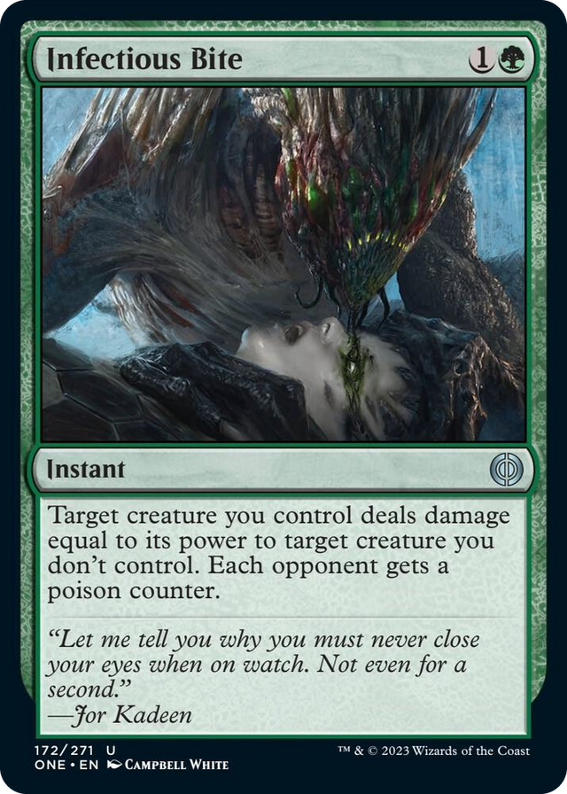 0172 Infectious Bite U Phyrexia: All Will Be One