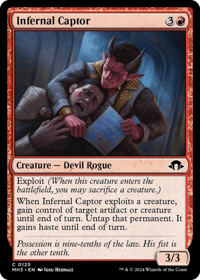 0125 Infernal Captor C Modern Horizons 3