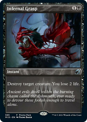 0389 Infernal Grasp P Promo Pack: Innistrad: Midnight Hunt