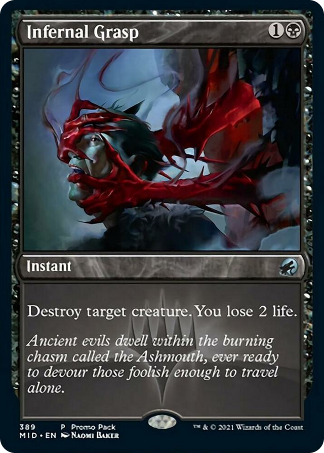 0389 Infernal Grasp P Promo Pack: Innistrad: Midnight Hunt