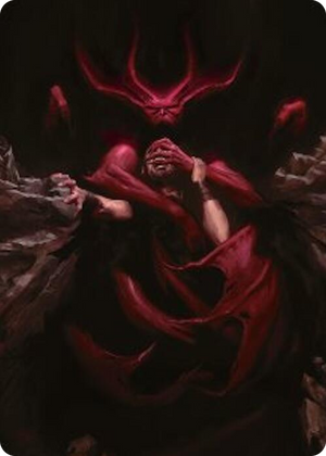 0010 Infernal Grasp Art Card S Art Series: Innistrad Remastered