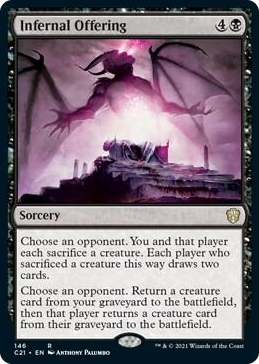 0146 Infernal Offering R Commander 2021