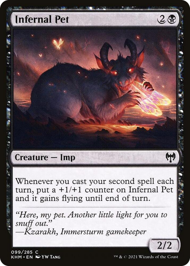 0099 Infernal Pet C Kaldheim