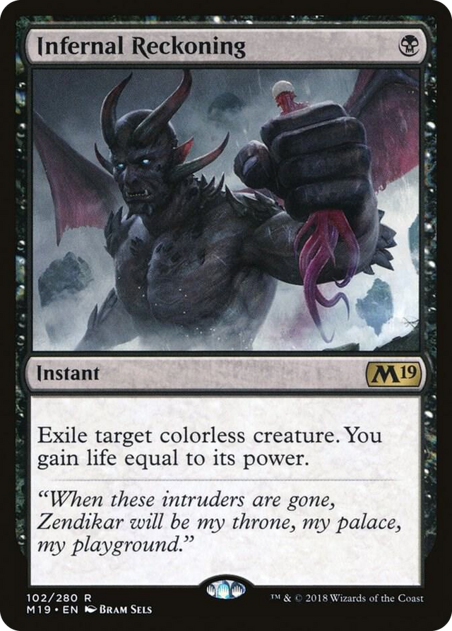 0102 Infernal Reckoning R Core Set 2019