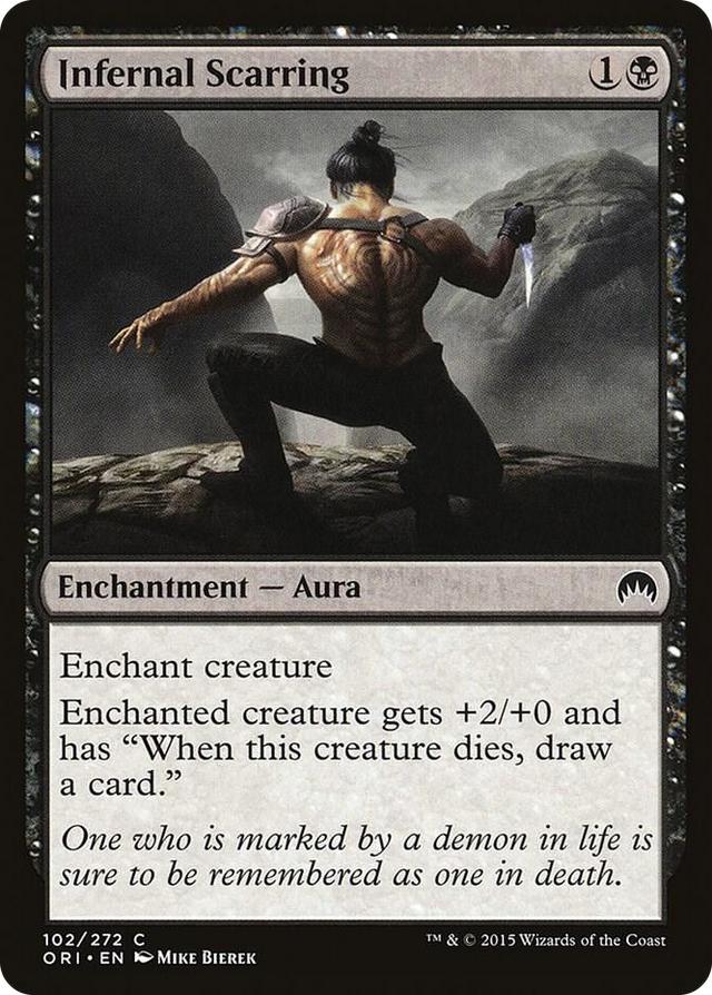 0102 Infernal Scarring C Magic Origins