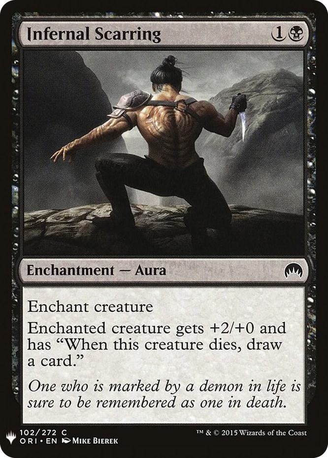 0102 Infernal Scarring C The List Reprints