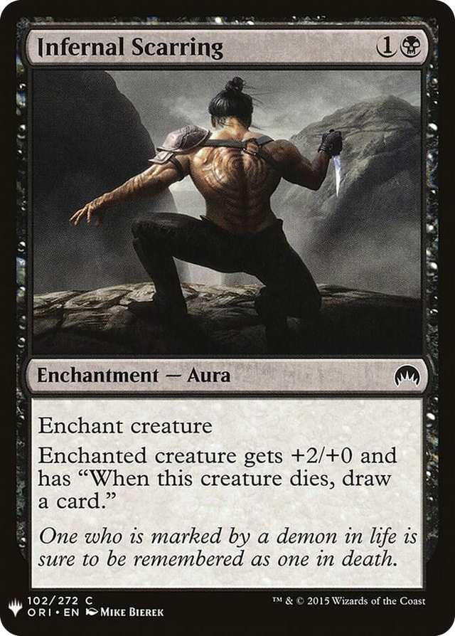 0102 Infernal Scarring C The List Reprints