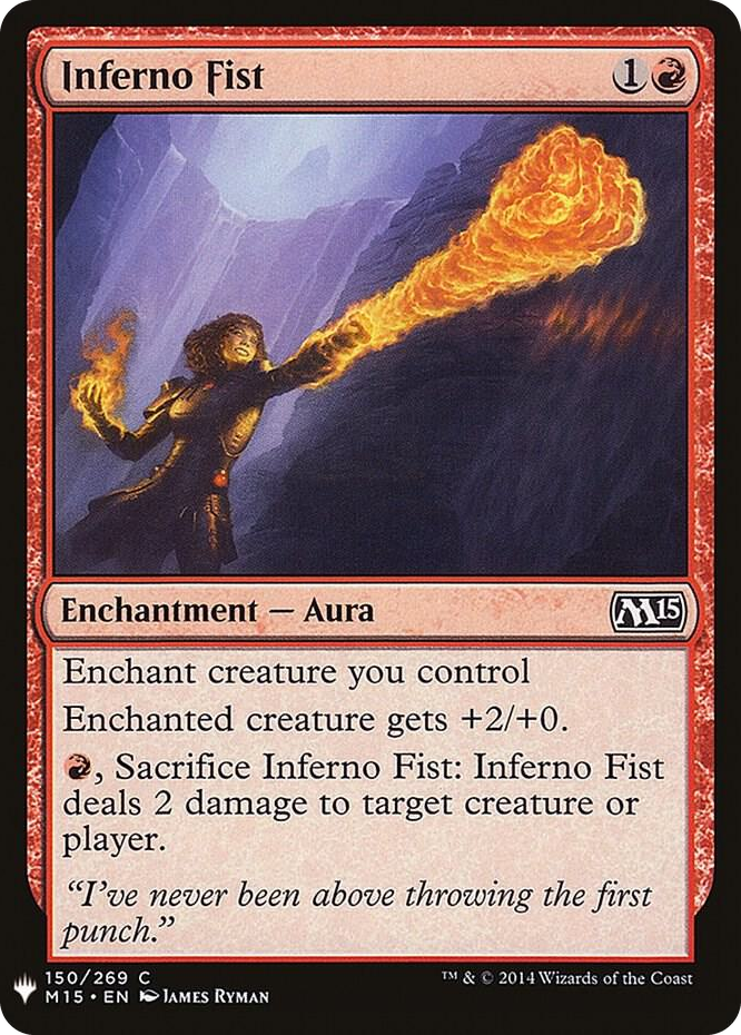 0150 Inferno Fist C The List Reprints