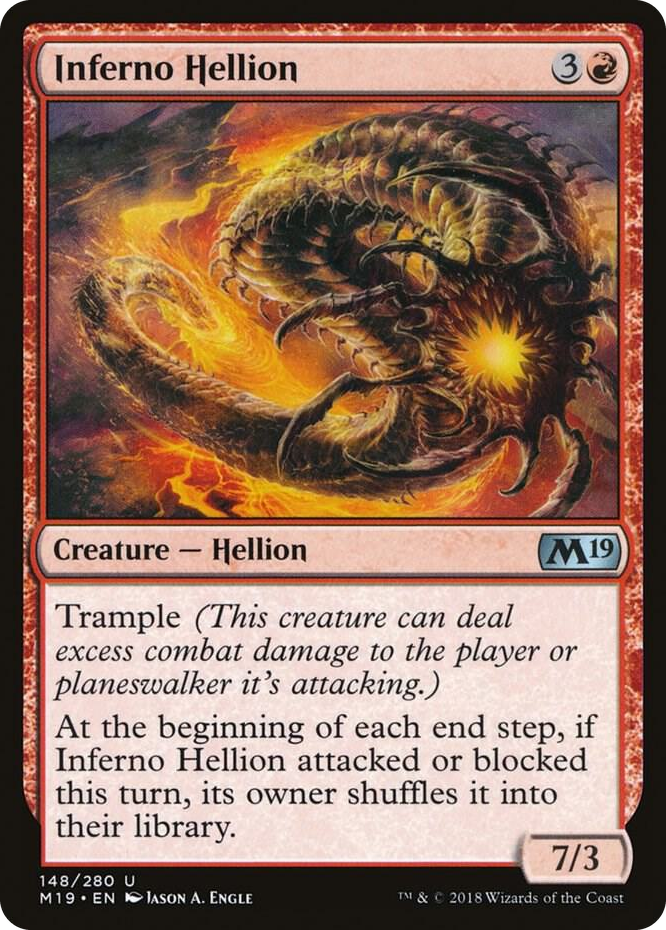 0148 Inferno Hellion U Core Set 2019