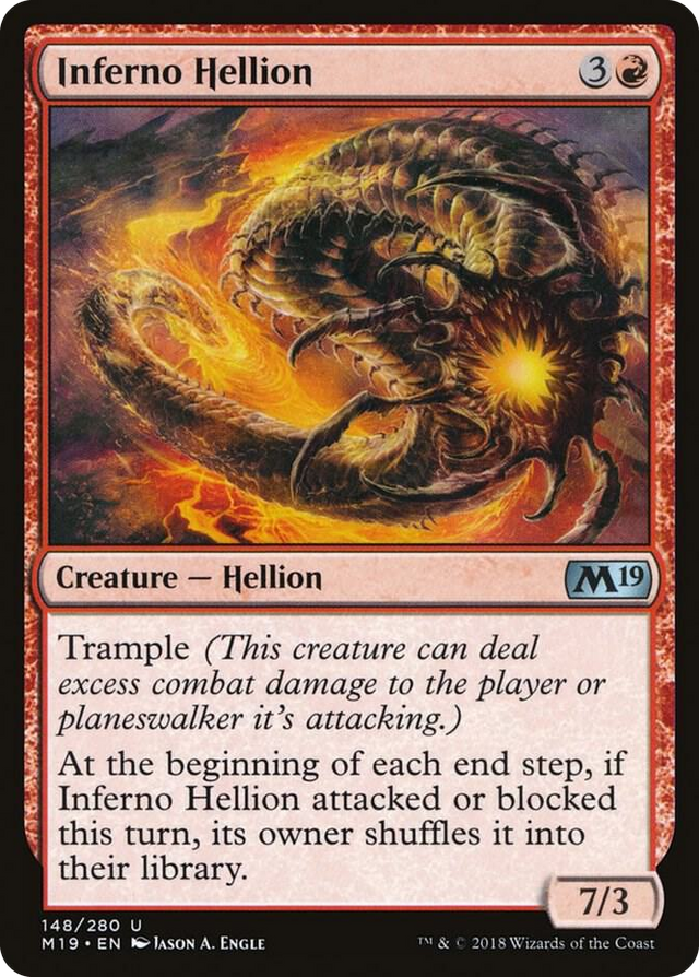 0148 Inferno Hellion U Core Set 2019