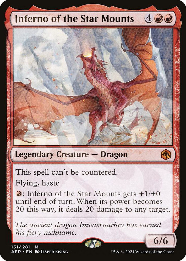 0151 Inferno of the Star Mounts M AFR Ampersand Promos
