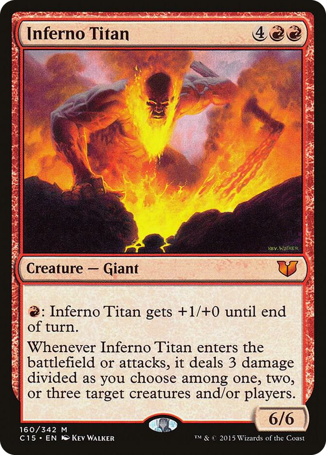 Inferno Titan #160 M - Commander 2015 Pokemon card