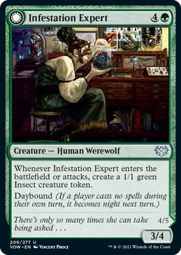 0206 Infestation Expert U Innistrad: Crimson Vow