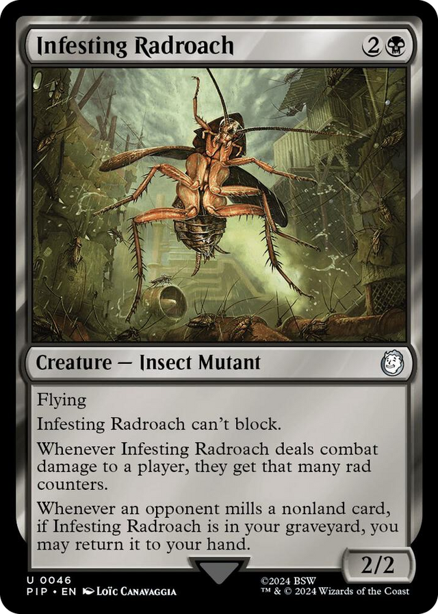 0046 Infesting Radroach U Universes Beyond: Fallout