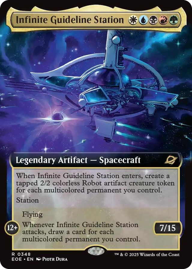0348 Infinite Guideline Station (Extended Art) R Edge of Eternities