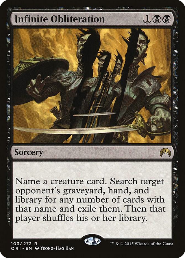 0103 Infinite Obliteration R Magic Origins