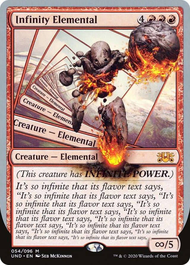 0054 Infinity Elemental M Unsanctioned