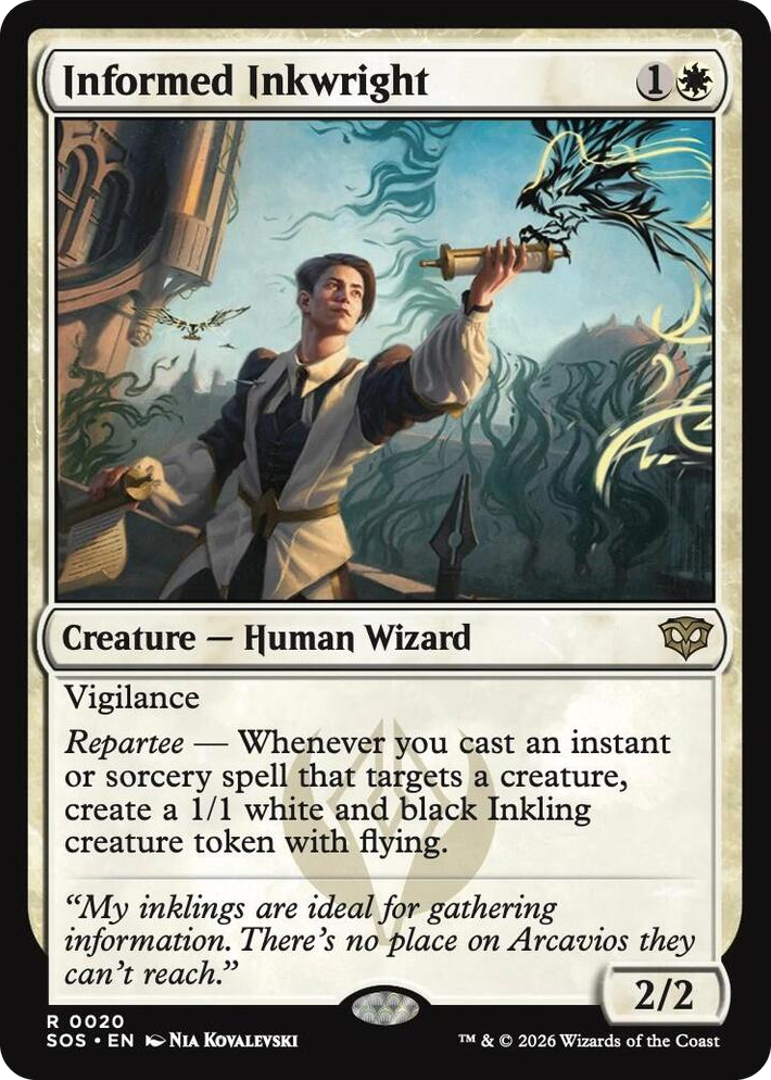 0020 Informed Inkwright R Secrets of Strixhaven