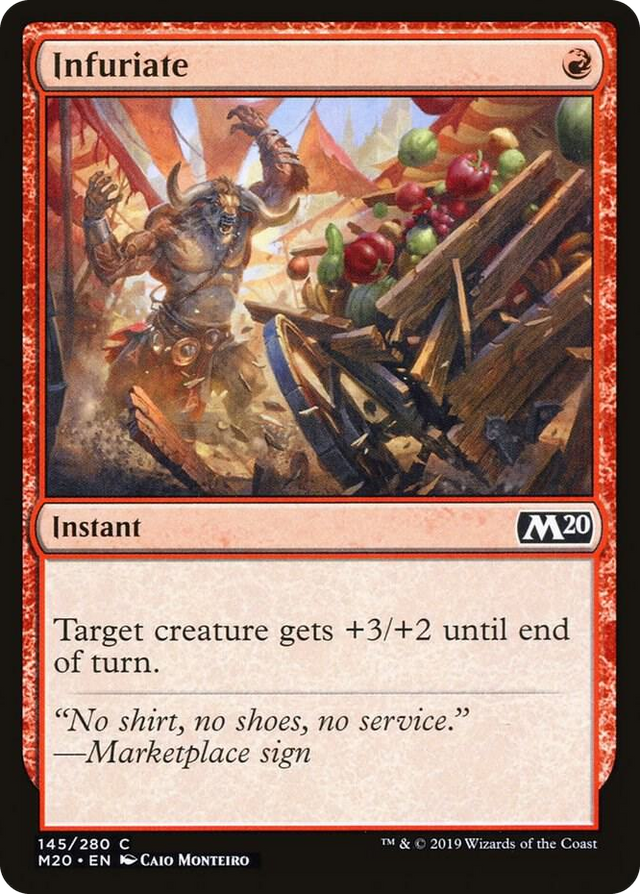 0145 Infuriate C Core Set 2020