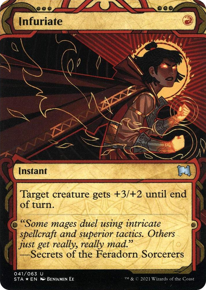 0041 Infuriate (Foil Etched) U Strixhaven: Mystical Archive